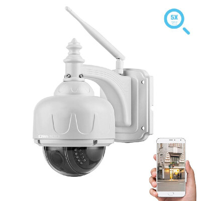 

OWSOO Wireless 1080P Security Camera WiFi IP Camera for Home Surveillance Outdoor Monitor with Cell Phone App Two Way Audio PTZ &