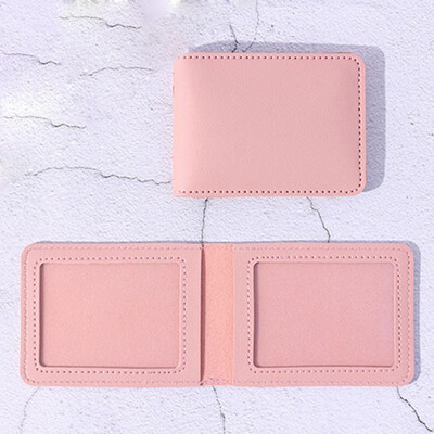 

ID Card Holder With 2 Clear Card Sleeves Driver License And Identification Card Protector