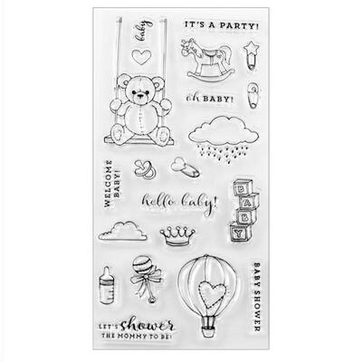 

Silicone Transparent Seals Clear Stamps for DIY Scrapbooking Photo Album