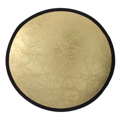 

2-in-1 Light Mulit Collapsible Disc Photography Reflector SilverGold
