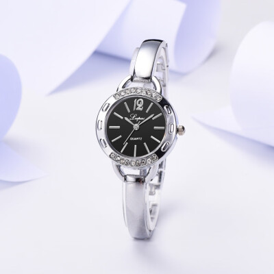 

〖Follure〗Fashion Simple Casual Small And Exquisite Alloy Strap Ladies Bracelet Watch