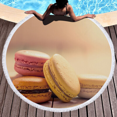 

Toponeto 1 PC Round Beach Pool Home Shower Towel Blanket Table Cloth Yoga Mat