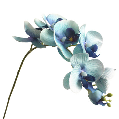 

1Pc Artificial Butterfly Orchid 7 Heads Fake Flower DIY Wedding Party Decor