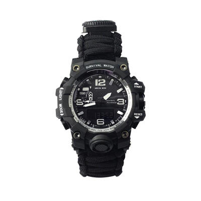

Outdoor Multifunctional Survival Watch Hiking Night Vision Waterproof Watch