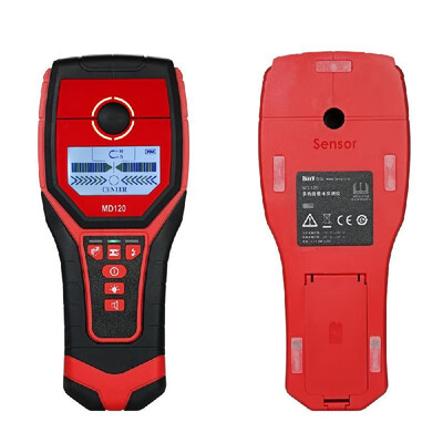 

Multi-functional LCD Digital Wall Detector Metal Wood Studs Finder AC Cable Live Wire Scanner