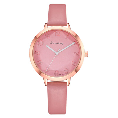 

Europe&the United States trend fashion table foreign trade explosions simple casual ladies watch fashion PU strap watch hot sale