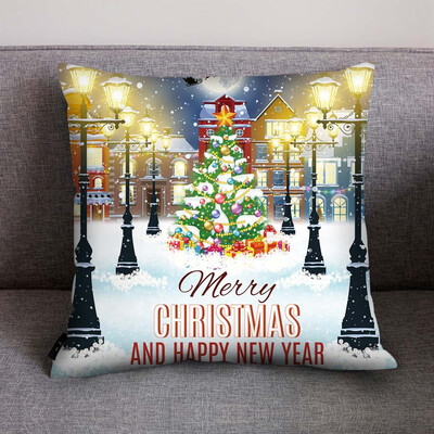 

〖Follure〗Print Pillow Case Polyester Sofa Car Cushion Cover Home Decor