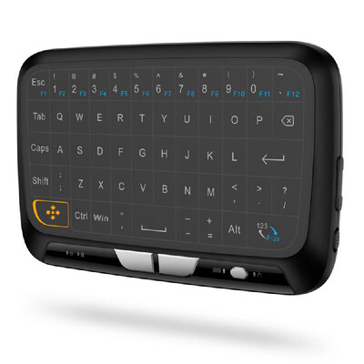 

H18 24GHz Wireless Keyboard Full Touchpad Remote Control Keyboard Mouse Mode with Large Touch Pad Vibration Feedback for Smart TV