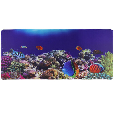 

Spirit snake game mouse pad large computer desk pad thickening desk keyboard pad precision edge skid washable P35 sea bottom