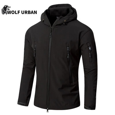 

Cross-border supply tactics soft shell jacket outdoor tactical soft shell clothing shark skin soft shell clothing jacket Blackbird