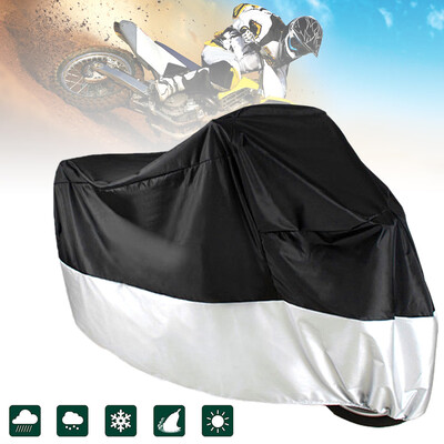 

Motorcycle Cover All Season Waterproof Outdoor Protection Motorbike Rain Snow Dust Vented Bike Cover