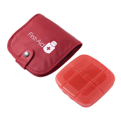 

〖Follure〗Travel Pill Box Medicine Tablet Storage Vitamin Dispenser Organiser