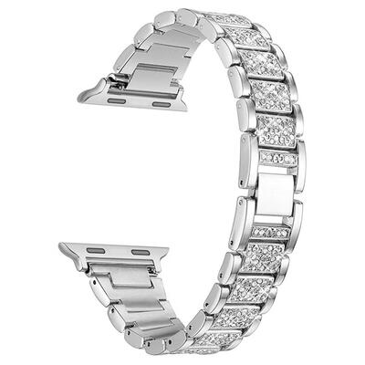 

Metal Bling Crystal Diamond Watch Band Wrist Strap for iWatch 1 2 3 38mm