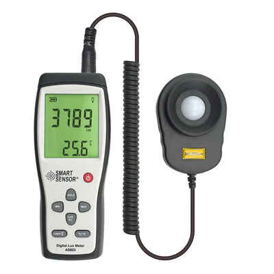 

SMART SENSOR AS823 Digital Split Type Lux Meter Light Illuminance Photometer 200000lux Illuminometer