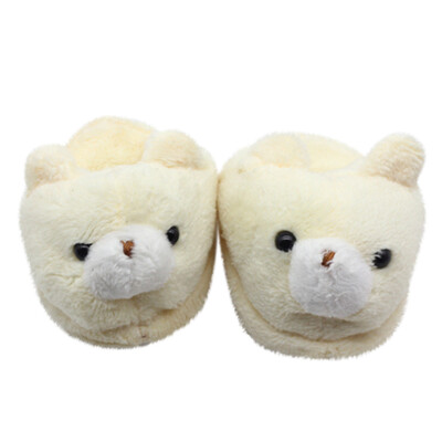 

〖Follure〗For 18 Inch American Doll Beige Panda Cute Animal Plush Slippers