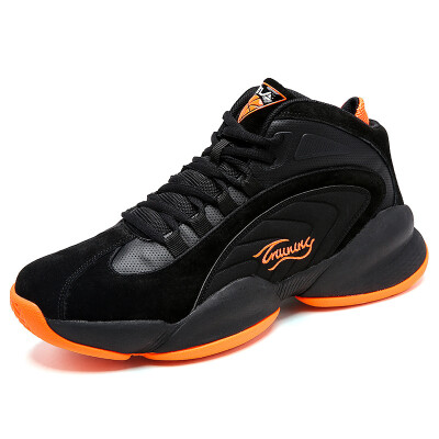 

Basketball shoes mens shoes boots shoes wear-resistant shock absorber high-top sports shoes tide