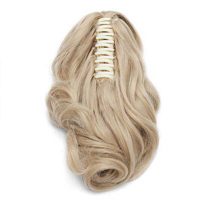 

Long Short Claw Ponytail Hair Extension One Piece Cute Clip in on Ponytail JawClaw Synthetic Straight Curly