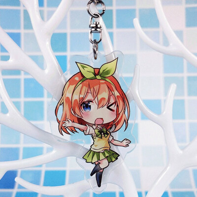 

CAR-TOBBY Anime The Quintessential Quintuplets Nakano Miku Acrylic Keychain Cosplay