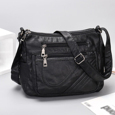 

Tailored Womens Fashion Messenger Bag Black Messenger Bag Shoulder Bag Casual Wild