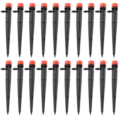 

Greensen 20Pcs Adjustable Micro Drip Irrigation 8 Water Outlet Garden Sprinkler Dripper Watering Tool