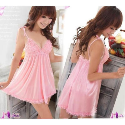 

Sexy Lingerie Babydoll Mini Dress Underwear Sleepwear Nightwear Chemise