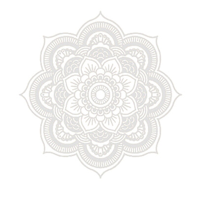 

〖Follure〗Mandala Flower Indian Bedroom Wall Decal Art Stickers Mural Home Vinyl Family