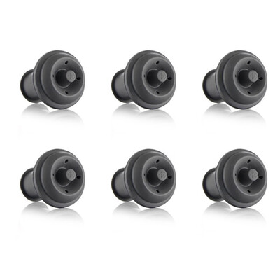 

Siaonvr Wine Bottle Saver Vacuum Stoppers Preserver Saver Set of 6