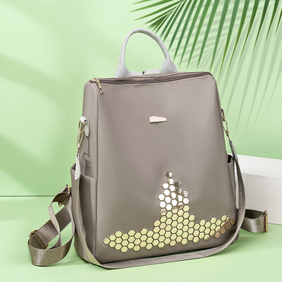 

Burglar-proof shoulder bag lady fashion large capacity Oxford Chao brand Lady Bag Canvas travel lady Backpack