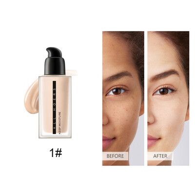 

Natural Cosmetic Color Changing Liquid Foundation Cream Base Makeup Matte Finish Make Up Liquid Concealer Waterproof