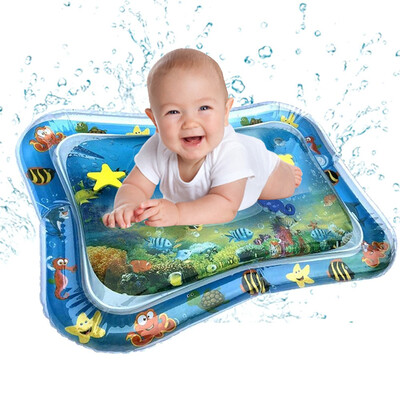 

Siaonvr Inflatable Baby Water Mat Fun Activity Play Center for Children & Infants