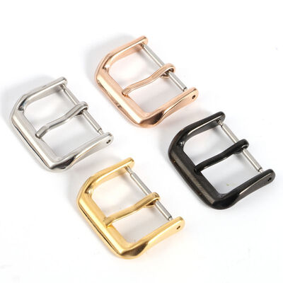 

Stainless Steel Watch Band Buckle Polished Stainless Steel Parts Strap Buckles