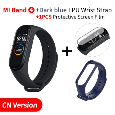 

Newest 2019 Original Xiaomi Mi Band 4 Smart Color Screen Bracelet Heart Rate Fitness 135mAh Bluetooth50 50M Swimming Waterproof