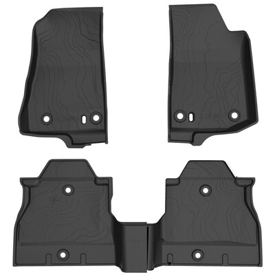 

Floor Mats Liners Fit for 2018 2019 Jeep Wrangler JL 4-Door Unique TPE