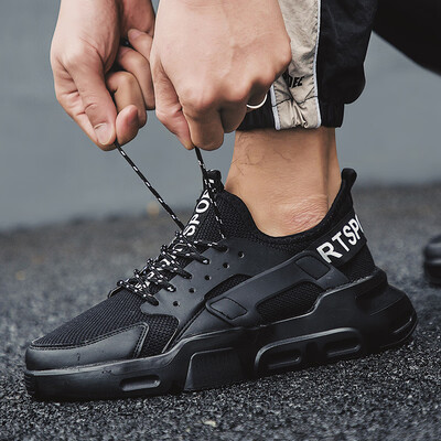 

Mens shoes spring Korean version of white shoes 2019 new trend sports casual shoes Hong Kong fashion Joker Harajuku tide shoes