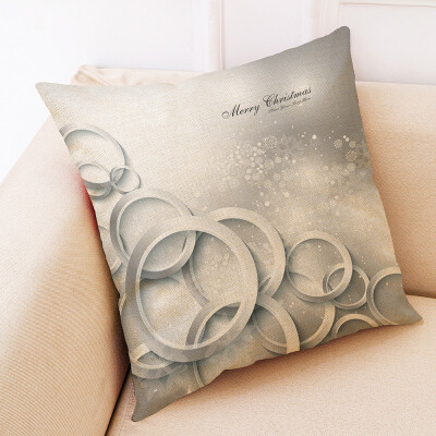 

〖Follure〗Christmas Home Decor Cushion Cover Graffi Style Throw Pillowcase Pillow Covers