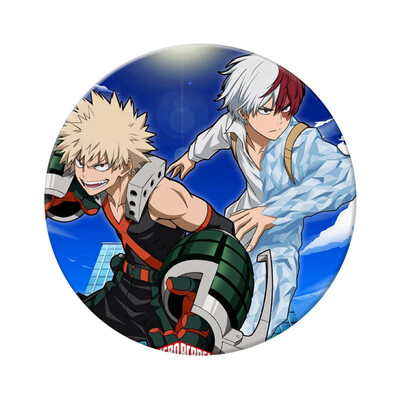 

My Hero Academia Animation Around Cartoon Badge Collectible Badge Brooch Bag Novelty Anime Cartoon Accessories Anime Fans Gift