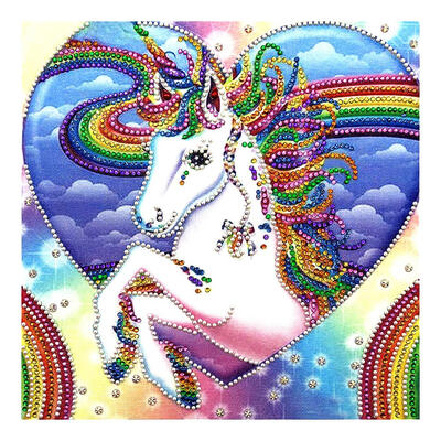 

5D DIY Special Shaped Diamond Painting Horse Embroidery Mosaic Craft Kits