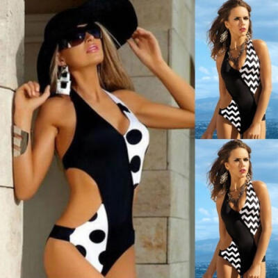 

Bikini Bathing Women One-Piece Swimsuit Beachwear Swimwear Push-up bra beachwear