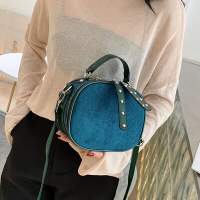 

Bags handbags 2019 new fashion handbags textured scrub shoulder bag wild insyang crossbody bag