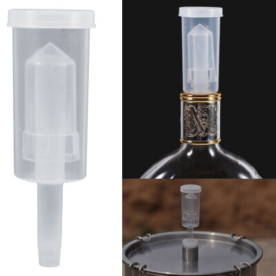 

Airlock One Way Exhaust Water Sealed Check Valve for Wine Fermentation Beer Making BrewingAirlockWine Airlock