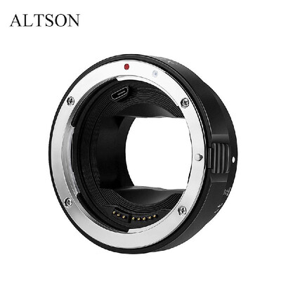 

ALTSON CEF-SE Lens Mount Adapter Ring High Speed Auto Focus Built-in IS Stabilization Anti-Shake USB Upgraded for Canon EFEF- Le