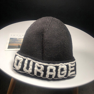 

Tailored Unisex Fashion Winter Warm Winter Solid Color Knitted Thickened Beanie Cap Hat