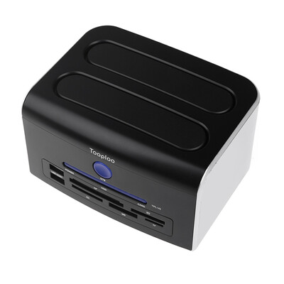 

Tooploo 25" 35" SATA IDE eSATA USB 20 Hard Disk Drive HDD Docking Station CF SD XD MS TF Card Reader