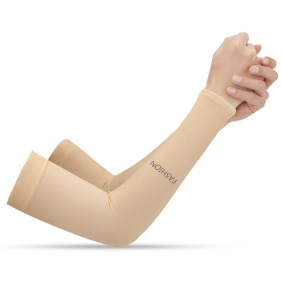 

1 Pair Cooling Arm Sleeves UV Protective Absorbent Arm Cover for Outdoor Cycling Driving Running Golf Men Women