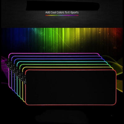 

Fashion LED Lighting RGB Large Gaming Mouse Pad Comfortable Playing Keypad 3502503mm