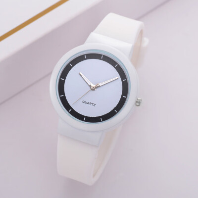 

Women Watches Silicone Casual Fashion Womens Silicone Band Digital Dial Analog Quartz Wristwatches Womens Clock Relojes &Ff