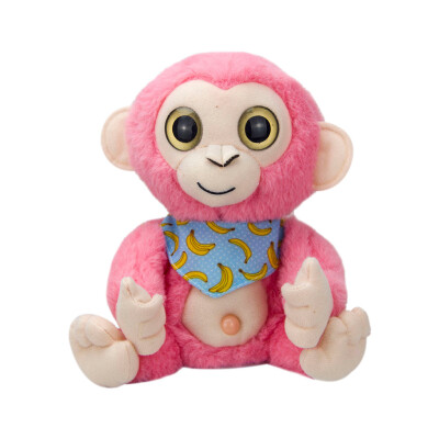 

Siaonvr Cute Mimicry Pet Talking Monkey Repeats What You Say Electronic Plush Toy