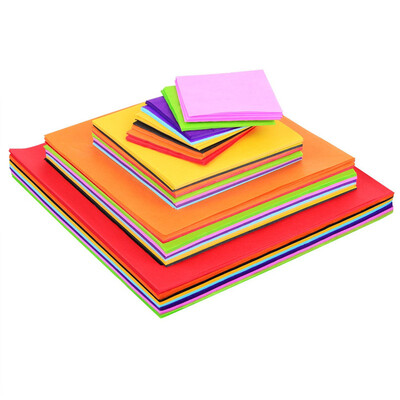

PH PANDAHALL 1600Pcs Squares Tissue Paper Multicolor Craft Papers for Gift Decoration