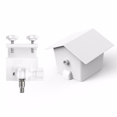 

Gutter Mount Bracket Protective Adjustable Mount with Weather Proof Cover Case Indoor&Outdoor for ARLO GO Camera Anti-Sun Glar