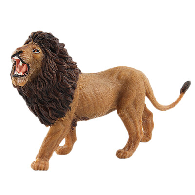 

Tailored Educational Science Lion Animal Model Ornament Figurine Toy For Kids Gift A